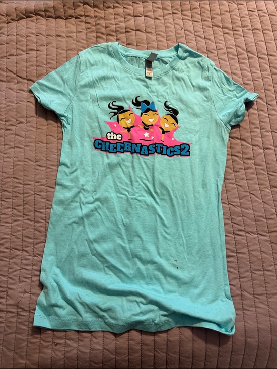 Next Level Apparel Other - Next Level Apparel Light Teal Girls' Graphic Tee